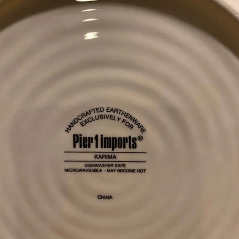 Pier 1 karima plates